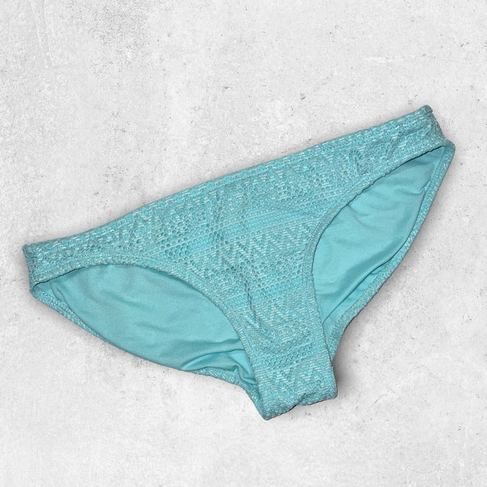 Light Blue Lacey Bikini Bottom